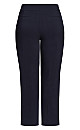 Plus Size Super Stretch Zip Pant Navy - tall