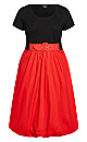 Paris Days Dress - red