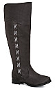 Plus Size Nadia Tall Boot - grey