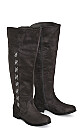 Plus Size Nadia Tall Boot - grey