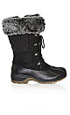 Plus Size Gwenn Cold Weather Boot - black