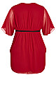 Dress Colour Wrap - cherry