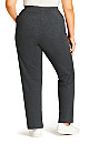 Plus Size Active Pocket Pant Charcoal - average