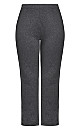 Plus Size Active Pocket Pant Charcoal - average