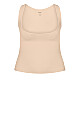 Plus Size Seamless Torsette - beige