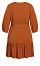 DRESS LOVE ME KNOT - ginger