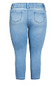 Beauty Crop Skinny Jean - light wash