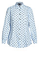 Blue Spot Shirt - blue