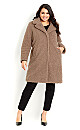 Teddy Coat - neutral