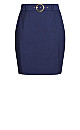 Perfect Suit Skirt - navy