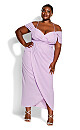 Entwine Maxi Dress - lilac