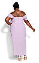 Entwine Maxi Dress - lilac