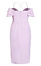 Entwine Maxi Dress - lilac