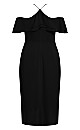 Elegant Maxi Dress - black