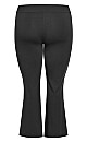 Plus Size Pima Bootleg Legging Black - average