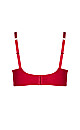 Irina Underwire Demi Bra - ruby