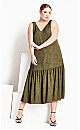 Quest Dress - khaki