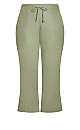 Plus Size Linen Trouser