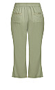 Plus Size Linen Trouser