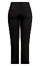 Plus Size Butter Denim Straight Jean Black - Average