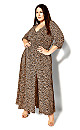 Desire Print Maxi Dress - cheetah