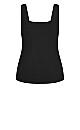 Cami Square Neck - black