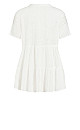 Samara Tiered Ivory Tunic