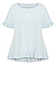 Rivka Frill Top - powder blue