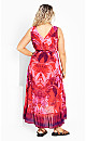 Escape Beaded Maxi Dress - Pink Escape