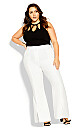 Plus Size Luna Pant - ivory