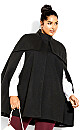 Anastasia Cape - black