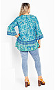 Sea Change Top - aqua