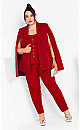 Emma Jumpsuit - true red