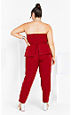 Emma Jumpsuit - true red