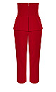 Emma Jumpsuit - true red