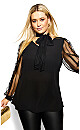 Amalia Top - black