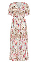 Emelia Print Maxi Dress - secret garden