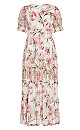 Emelia Print Maxi Dress - secret garden