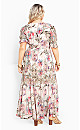 Emelia Print Maxi Dress - secret garden