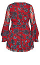  Ariarne Dress - red rose