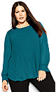 Plus Size Lust After Top - teal