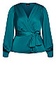 Plus Size Opulent Top - teal