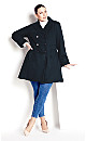 Military Coat - navy