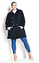 Military Coat - navy