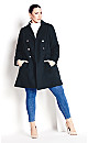 Military Coat - navy