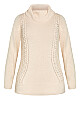 Plus Size Rosie Cable Sweater