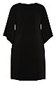 Gianna Knee Length Black Dress