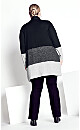 Plus Size Cora Cardigan - gray