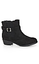 WIDE FIT Keegan Ankle Boot - black