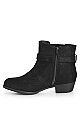 WIDE FIT Keegan Ankle Boot - black